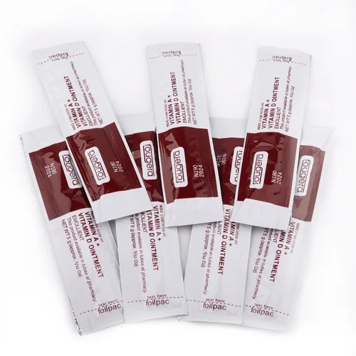 Imagen 1 del producto Fougera-pomada de vitamina para tatuaje, crema reparadora A & D para el cuidado posterior, PMU, maquillaje permanente para labios y cejas, suministros para tatuajes, 20/50/100 Uds.