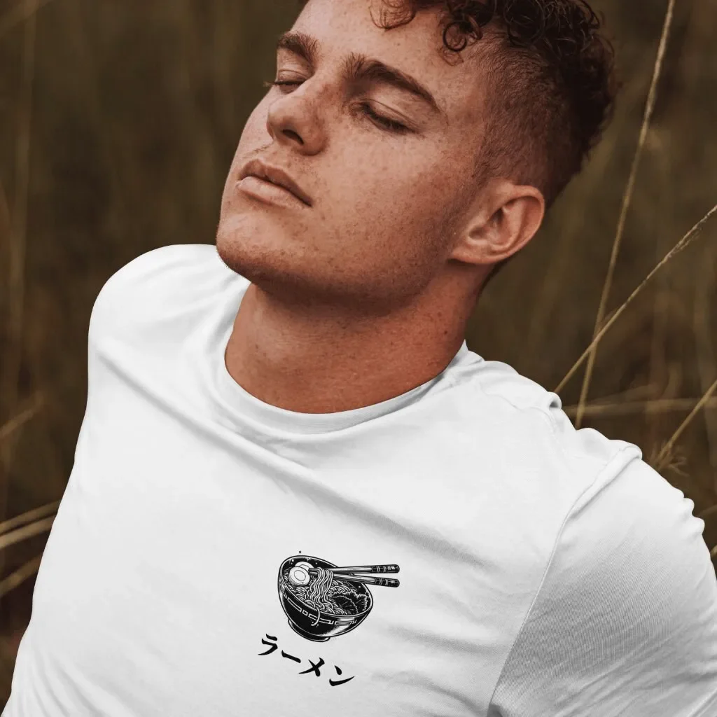 Camiseta Ramen para amantes de la comida, comida japonesa