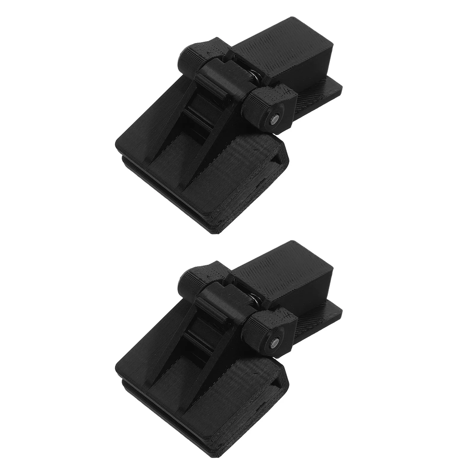 2Pcs Turntable Dust Cover Hinges Replacement Plastic Cover Support Compatible for Vinyl Record Player Repair Turntable Hardware