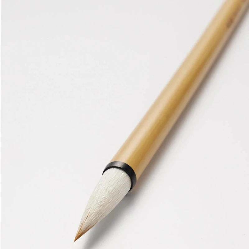 Mixed Hair Calligraphy Brush Professional Medium Small Regular Script Brush For Beginner Chinese Calligraphy Painting Practice
