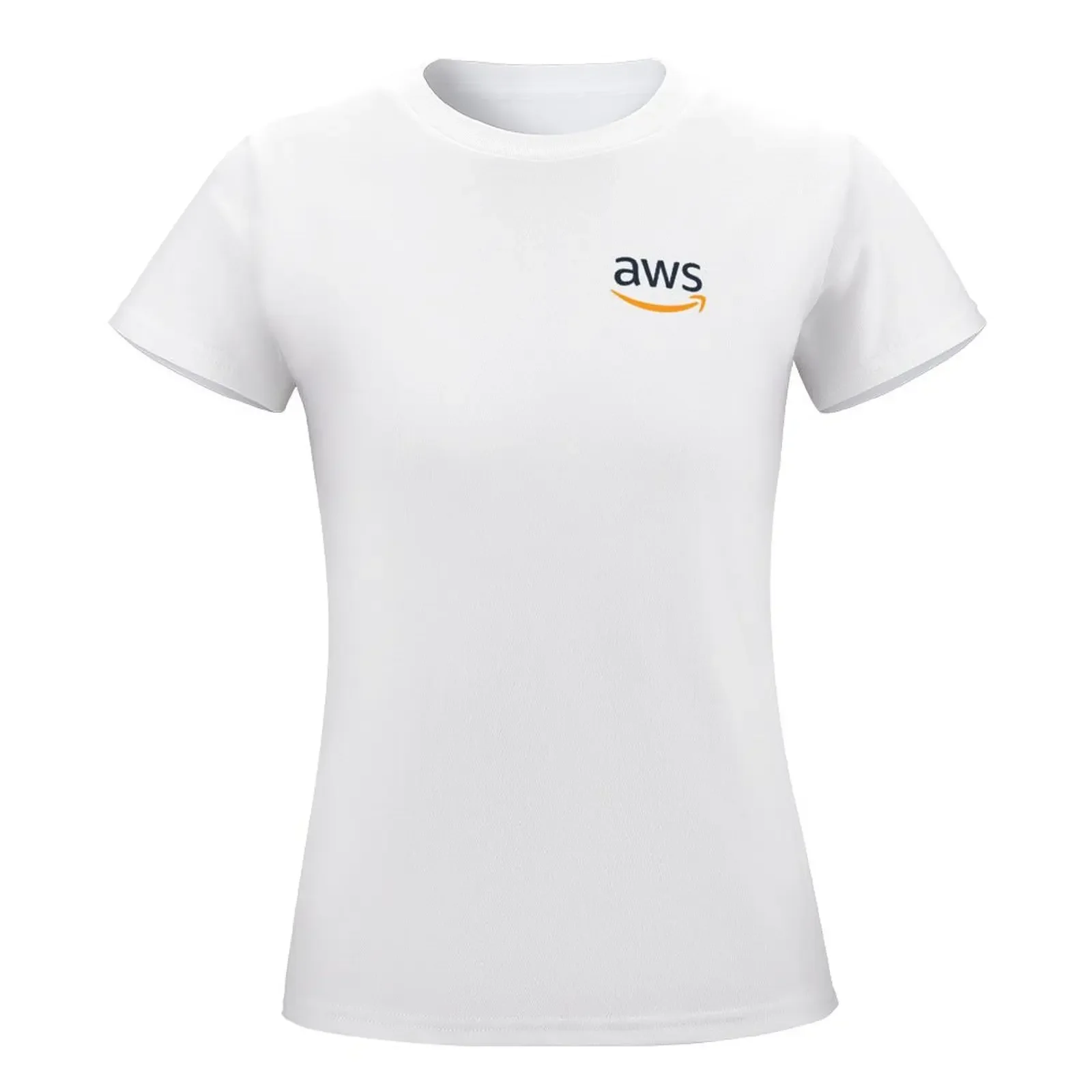 AWS developer - devops T-shirt Pakaian Wanita kaus hitam wanita untuk wanita