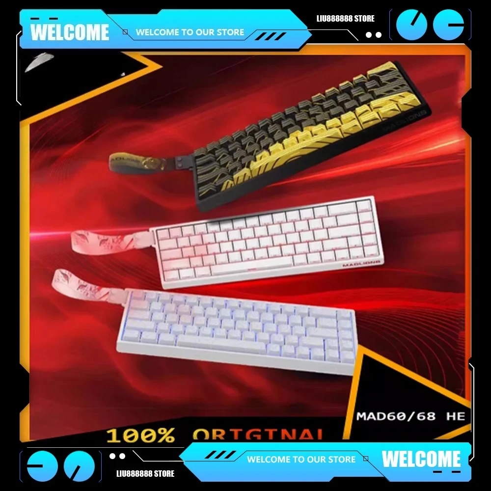 

FGG VGN VXE Madcatz Mad60/68HE Mechanical Keyboards Switch 8K Polling Rate Hot Swap Low Delay Customize Gaming Keyboard