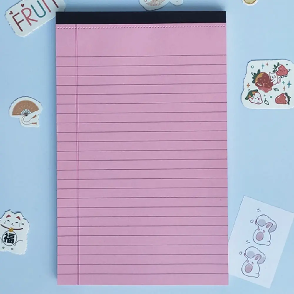 Multi-functional A5/A4 Notebook 50Sheets Tearable Writing Pad Legal Pad Gift