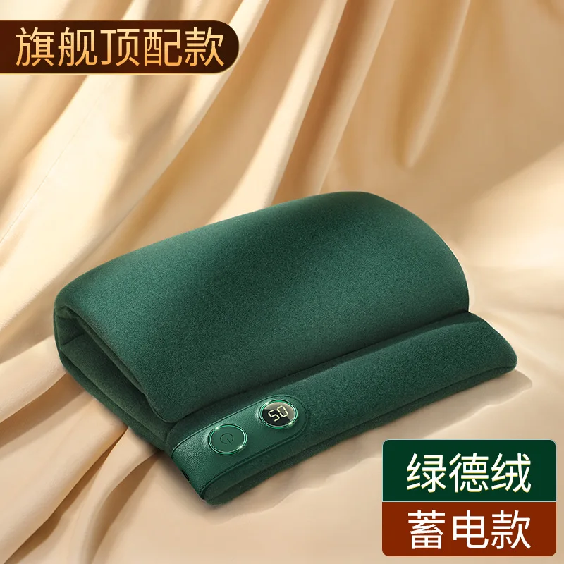 جهاز تدفئة محمول قابل لإعادة الشحن كيس الماء الساخن المعدة الجرافين المقاوم للانفجار وسادة التدفئة الكهربائية النسائية