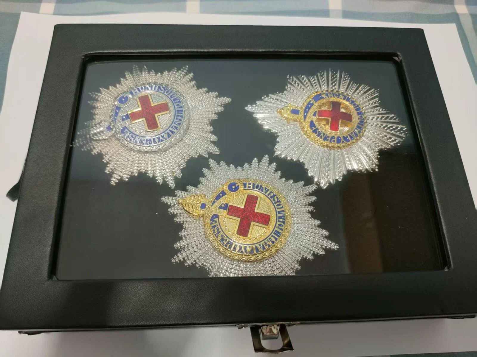 UK British Medal Reproduction - the Most Noble Order of the Garter Star Collectible Military Award Replica