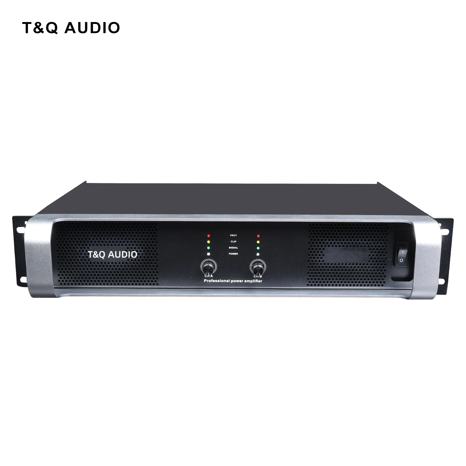 Hot Sale Professional 2-Channel 2*450W Power Amplifier Class D Digital 8ohm and 4ohm Impedance Metal Shell