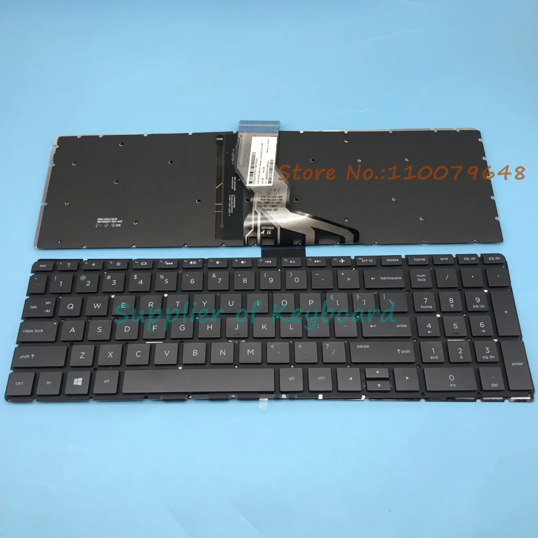 

NEW For HP 15-DY 15t-dy 15t-dy100 15t-dy200 15-dy1xxx 15-dy2073dx Laptop English Keyboard Silver/Black Backlit