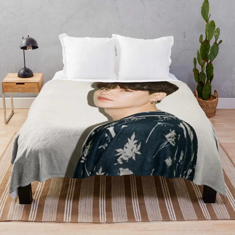 Suga Throw Blanket Tourist sofa bed Thin Beach Blankets