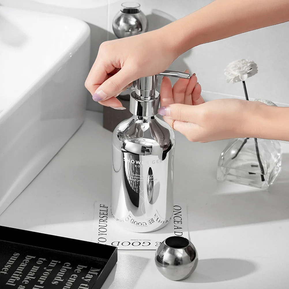 

Press Type Shampoo Bottle 500ml Large Capacity Empty Lotion Dispenser Shampoo Conditioner Shower Gel Body Wash Bottle