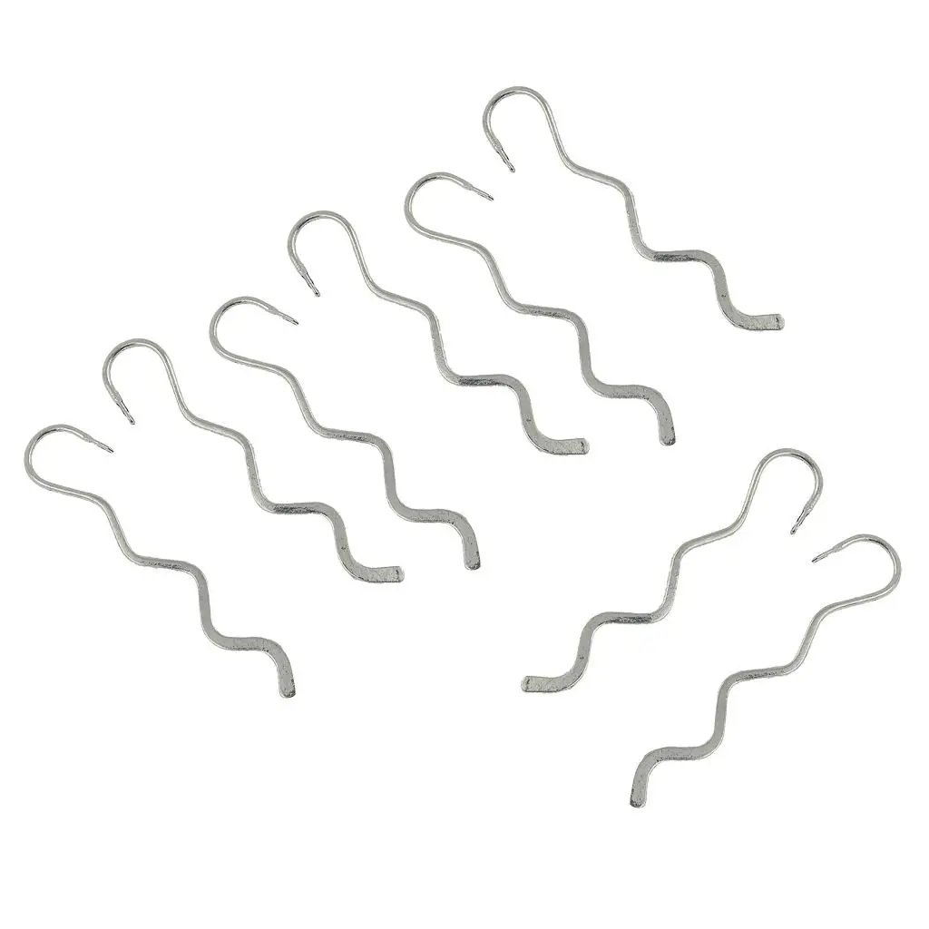 Beadable Alloy Wavy Bookmarks Antique Tibetan Silver DIY Making Book Accessories Metal Bookmarks