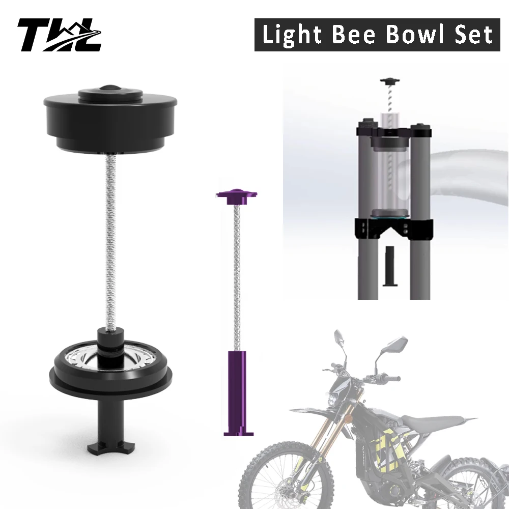 

Модернизированный набор чаш для Surron Light Bee, электрические велосипеды для грязи, гарнитура, комплект чаши подшипника рулевого стержня мотоцикла, запасные части
