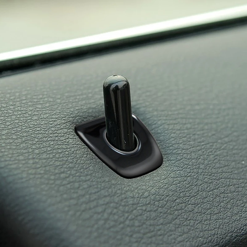 

Цветные дверные болты из углеродного волокна, наклейки на рамку панели для BMW X5 E70 X6 E71, наклейка из нержавеющей стали, аксессуары для интерьера, отделка