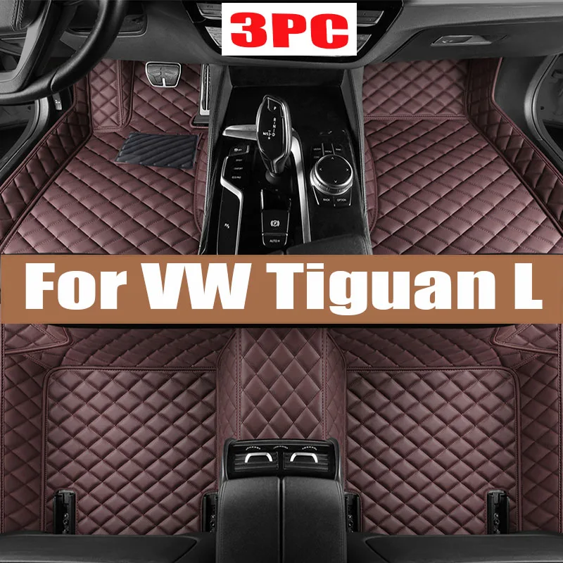 

Car Floor Mats For VW VW Tiguan L PHEV 2019 2020 2021 2022 Custom Foot Pads Automobile Carpet Cover Interior Accessories