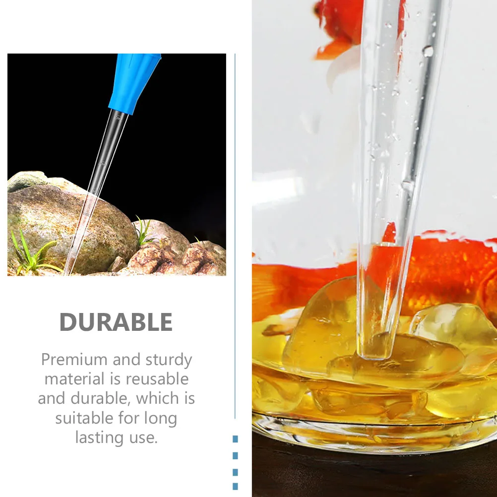 

3 Pcs Dropper Water Changer Acuarium Aquariums and All for Them Acvarium Accessories Fish Tanks Complete Waste Remover Cleaner