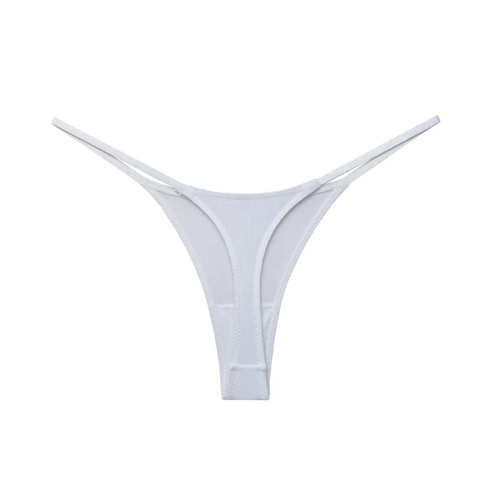 

Sweet Thin Strap T-Back Thongs Underpants Cotton Crotch Seamless Panties Lingerie G-Strings Women's Briefs Women