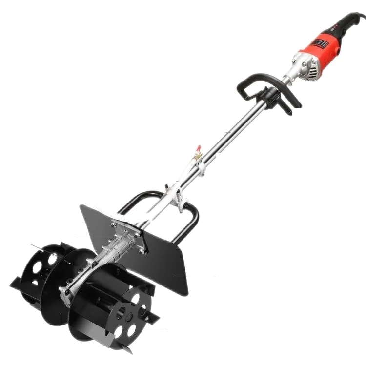 Portable Concrete Mixer for Dry Powder Mixing 9800 W High Power Stirring Wheel Industrial Grade Construction Equipment Heavy