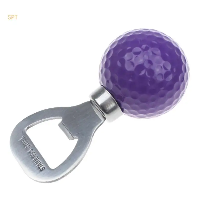 Golf Ball Shaped Bottle Opener Beer Bottle Opener Funny Gift for Men Women Novelty Item for Golf Lover Beer Enthusiasts 714F