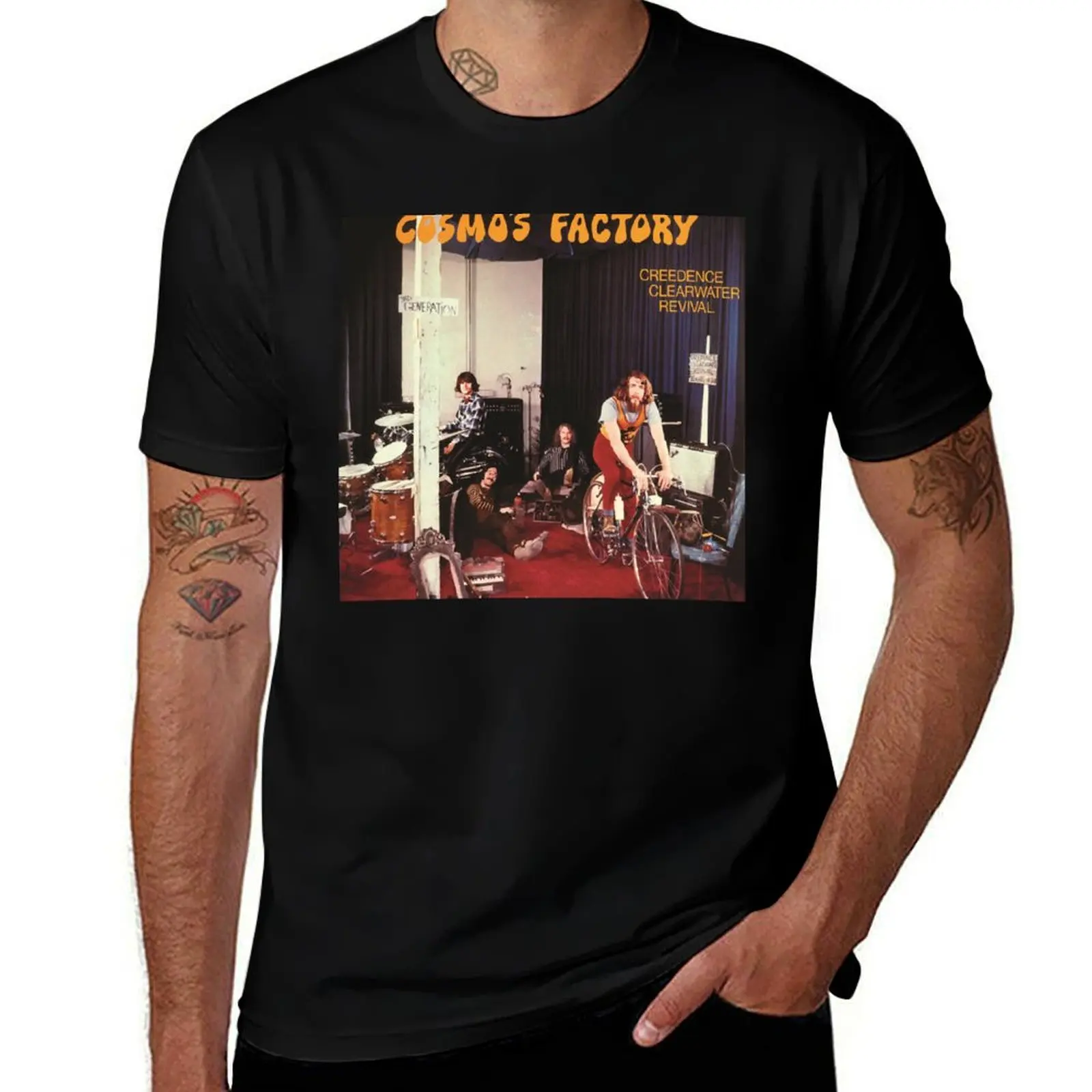 CCR - Cosmos Factory T-Shirt Durable Work Wear T-Shirt