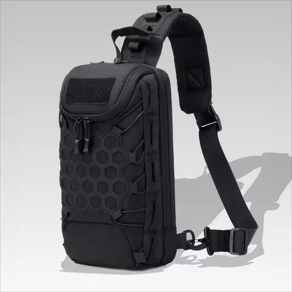 Men's Outdoor Chest Bag Tactical Sports Sling Shoulder Backpack Commuting Pack Hiking Climbing Cycling Fishing MOLLE Sling Bags