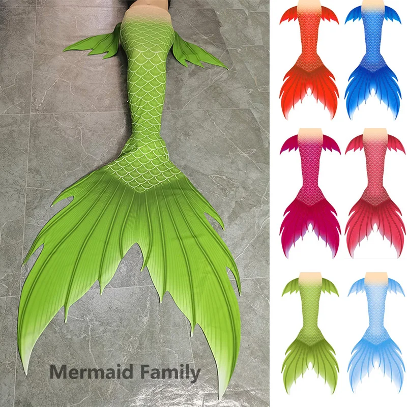 

Over 300 Designs Mermaid Tail SSI Course Fish SKin Tail Swimwear Mermaid Show Suit for Swimming and Diving without Monofin