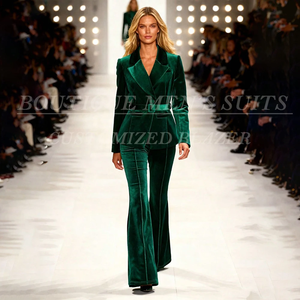 Green Velvet Women'… - image