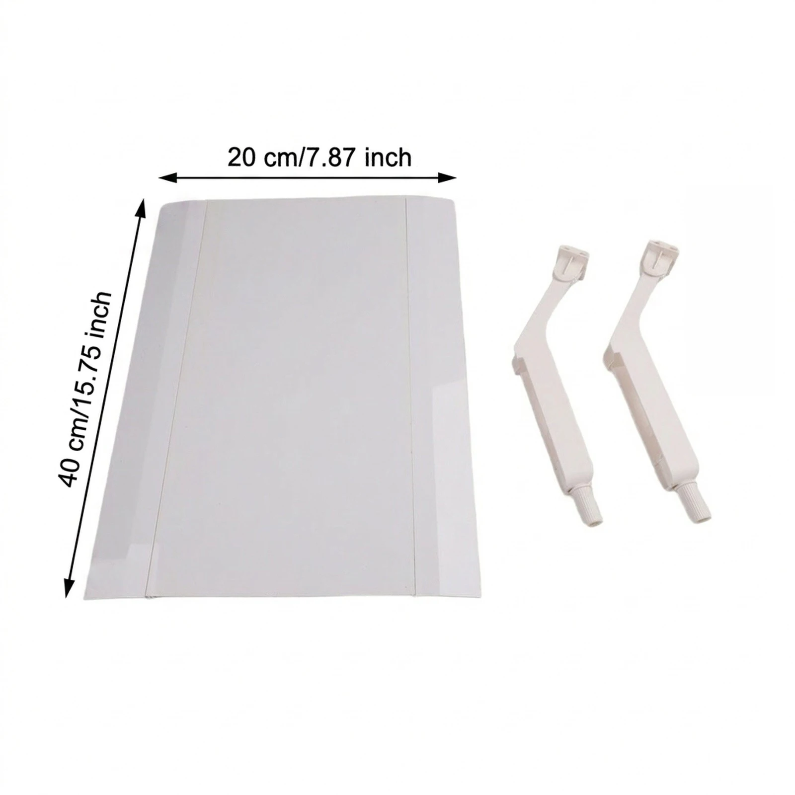 Air Conditioner Deflector with ABS Construction for Long-Term Use in Residential and Light Commercial HVAC Applications