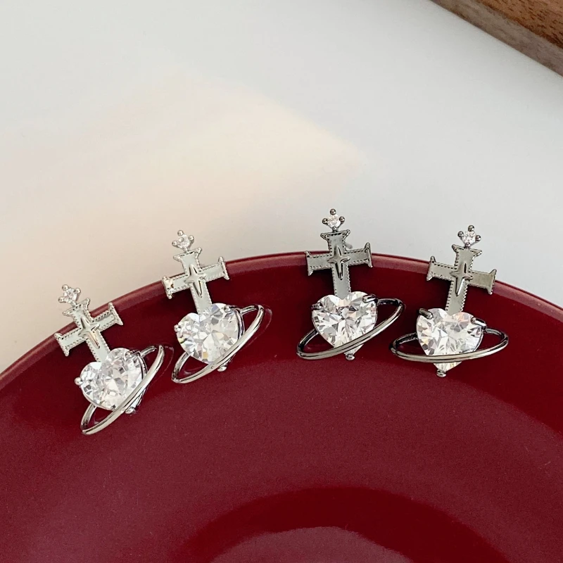 

Элегантные легкие роскошные серьги для женщин, изысканный антиаллергенный девичий стиль во французском стиле, модный модный милый дизайн