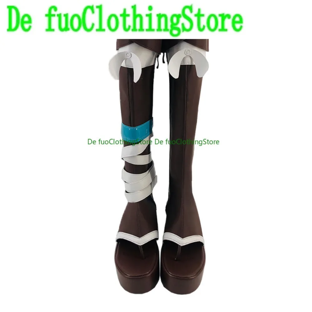 

DefuoClothing Genshin Impact Gorou Обувь для косплея Аниме Игры Ролевые костюмы для Хэллоуина Обувь Сапоги