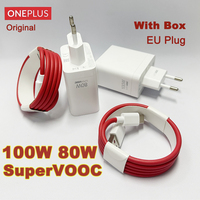 Original Oneplus SuperVOOC Charger Cargador 100W Phone Adapter EU 80W Fast Charging Cable One Plus 13s 13r 12 11 10 Nord 5 4 3