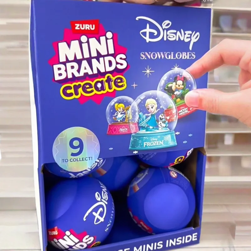 Zuru Mini Brands Create Diy Crystal Snow Globe Capsule Assorted Toy Set In Stock 2026 New Collectible Gift For Collectors
