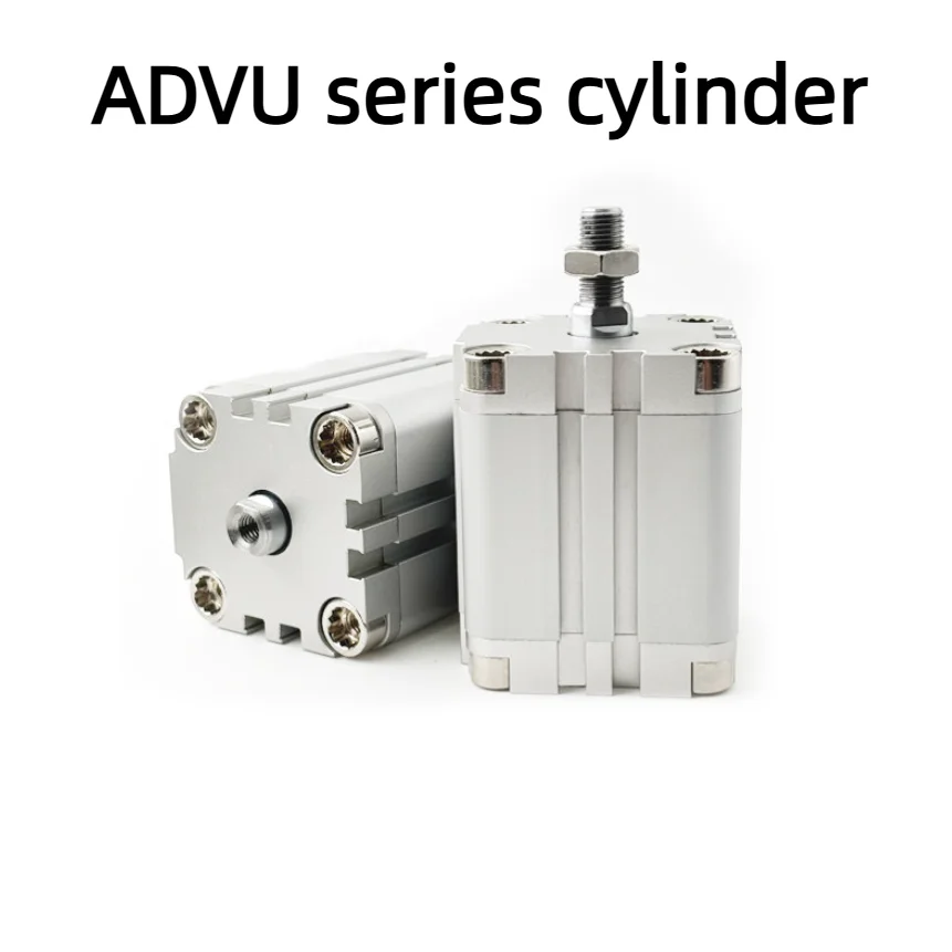 Compact thin cylinder ADVU12/16/20-5-10-15-20-25-30-A-P-A/-P-A