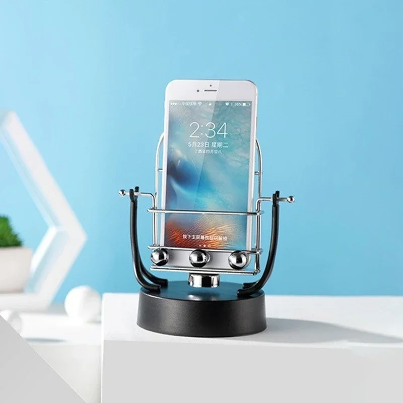 Phone Swing Device Automatic Wiggle Electronic Motion Machine Rotary Swing Motion Mobile Phone Holder For Count Steps GD