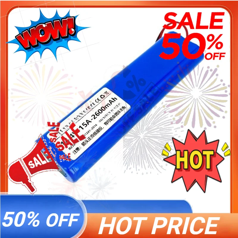 SWZY 14.4V 2600mAh Newly upgraded for Godox LC500 LC500R External Fill Light LED Lamp Battery