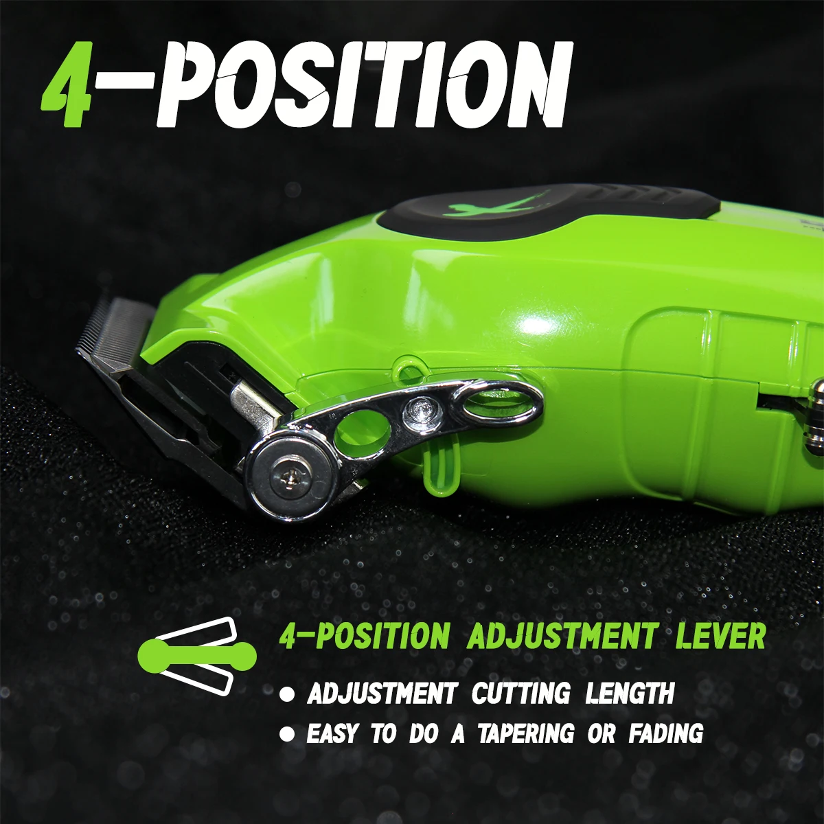 2024 Fashion BRDCLIP FA1C 7500RPM Barber Professional Hair Clipper High Speed Motor 2500mAh Electric Trimmer DLC Blade with Base