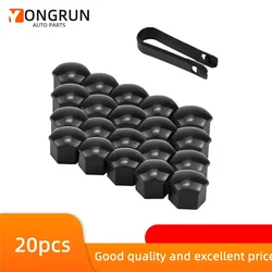 Car Wheel Nut Caps, Auto Hub Screw Cover, Jantes de Parafuso, Proteção Especial Soquete, Poeira Proof, 17mm, 19mm, 21mm, Decoração Exterior, 20Pcs