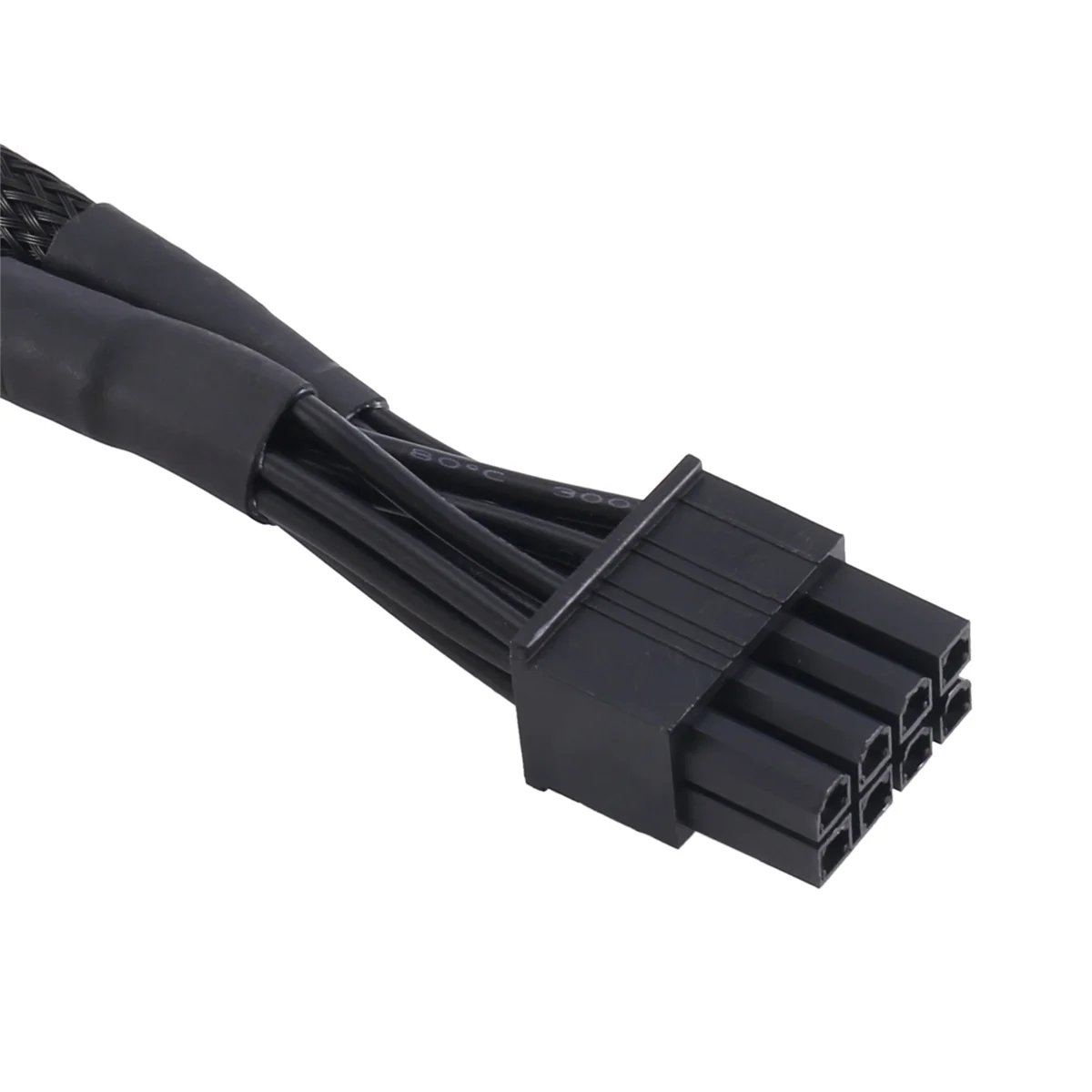 Mini adaptador de corriente de tarjeta de Video PCI Express, Cable de manga Dual de 6 pines a 8 pines para Mac Pro Tower/Power Mac G5 de 15 pulgadas