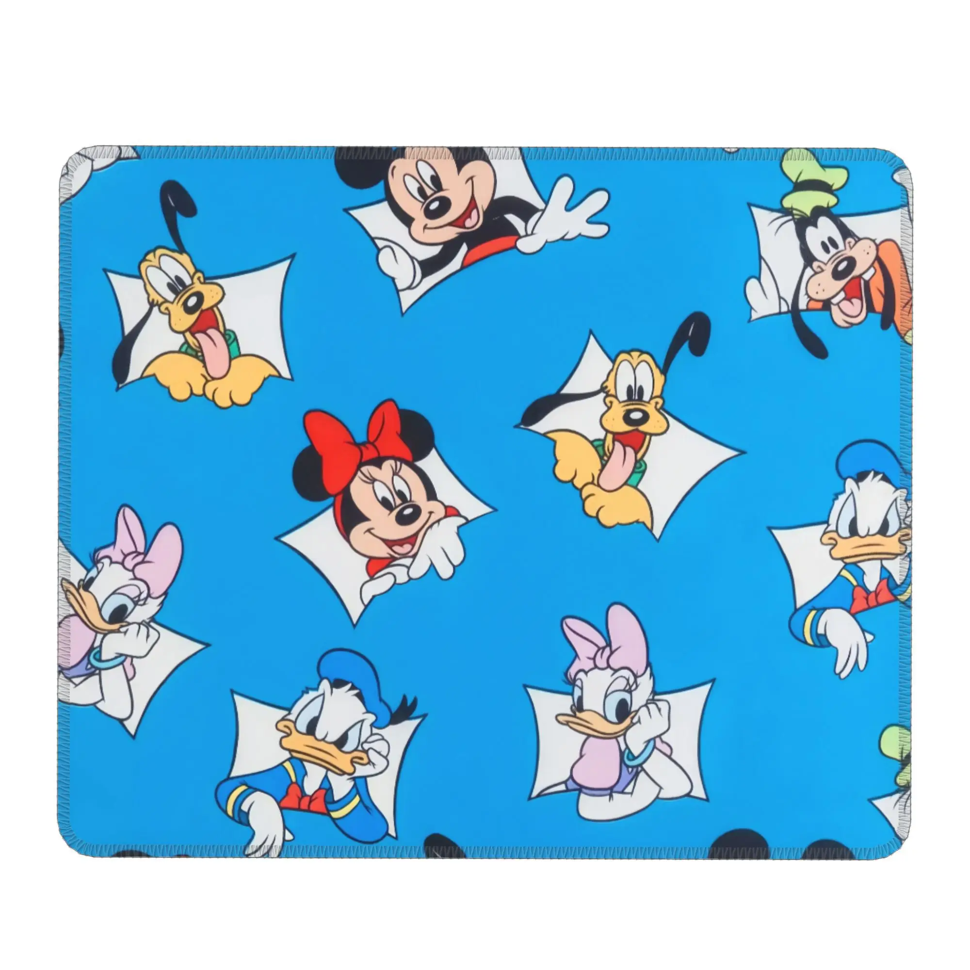 

Универсальный противоскользящий коврик для мыши с принтом Микки Мауса, различные размеры, износостойкий игровой резиновый коврик для мыши «сделай сам»