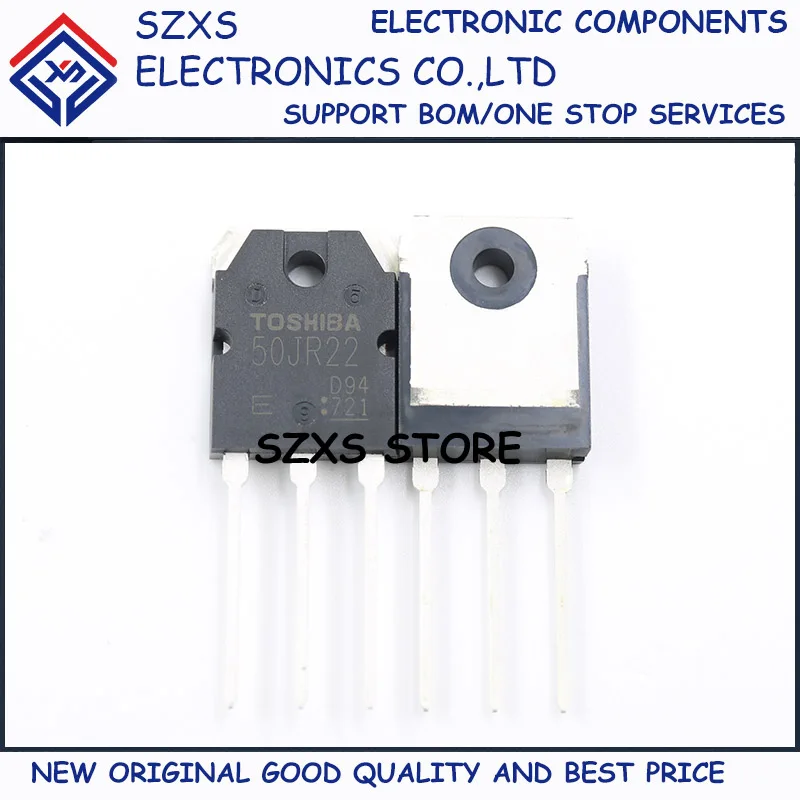 

New Original 10Pcs GT50JR22 50JR22 TO-3P 600V 50A MOSFET Field-effect Transistor In Stock Good Quality
