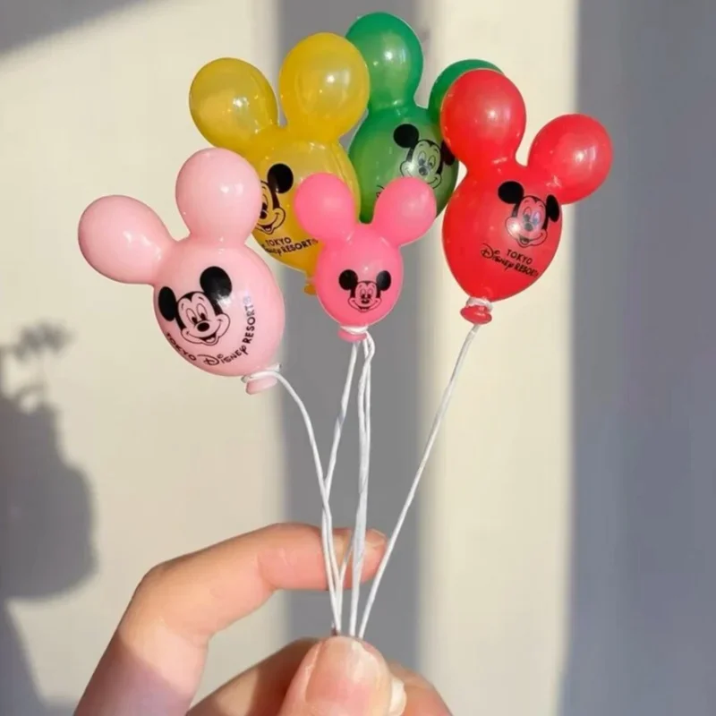 24pcs Disneyland Balloon Mickey Size Mixed Delivery Individual Printed Mickey Pattern Bulk Random Diy Decoration Kids Toy Gifts