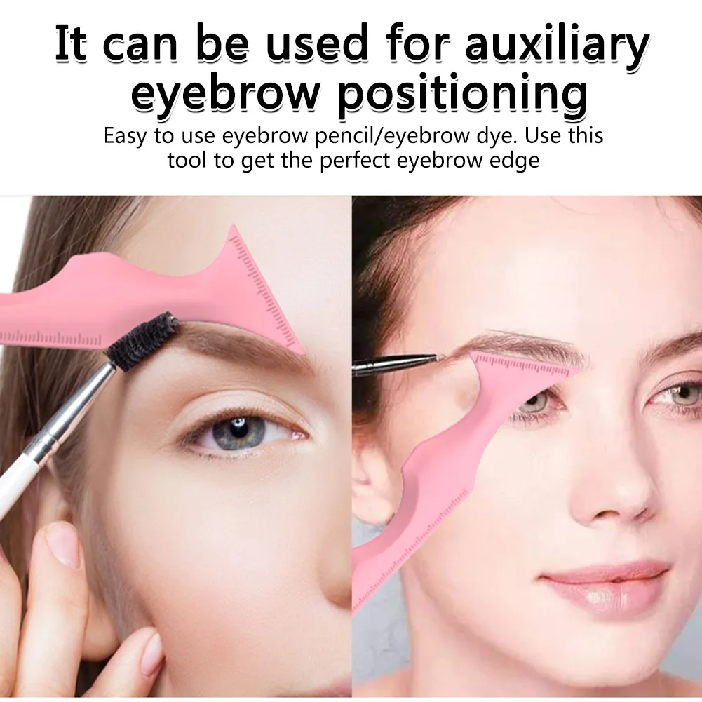 Cat Eye Liner Stencil Silicone Eye Arrow Drawing Stencil Multifunctional Resusable Applicator Makeup Tool for Beginners