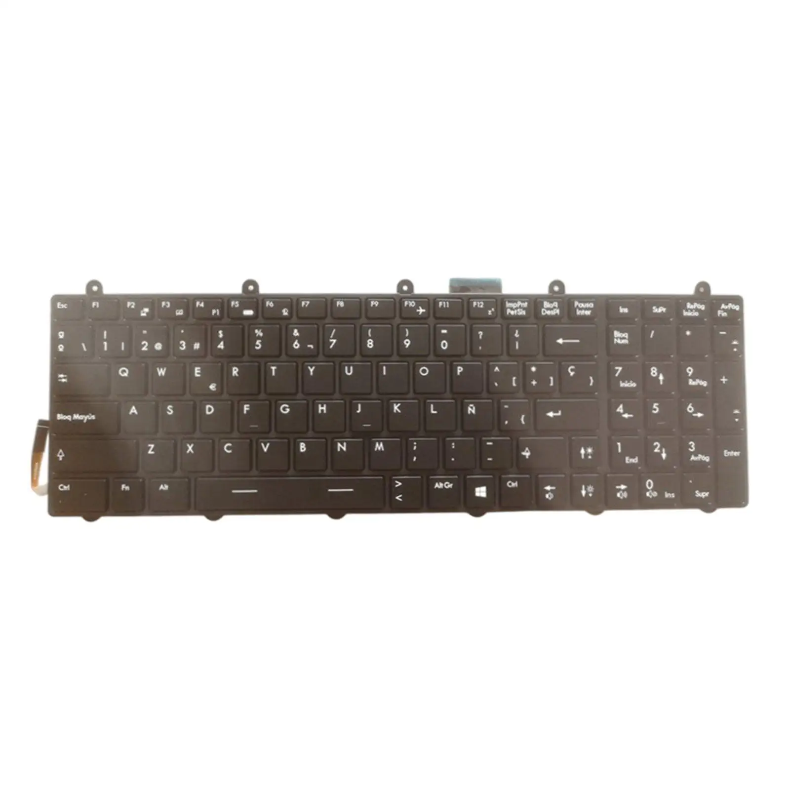 

Latin Spanish Laptop Keyboard Replacement Fits for MSI GP60 GP70 CX61 GE70 GE60 7 Color Backlit