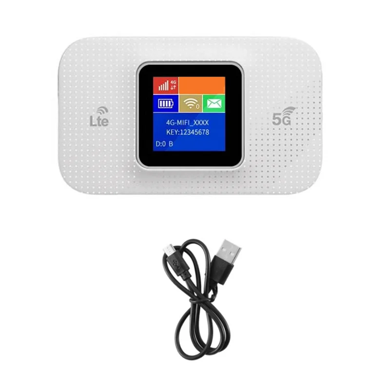 

ATP-4G MIFI Портативный беспроводной маршрутизатор Wi-Fi с цветным дисплеем 150 м 3000 мАч со слотом для SIM-карты Портативный маршрутизатор Точка доступа автомобиля
