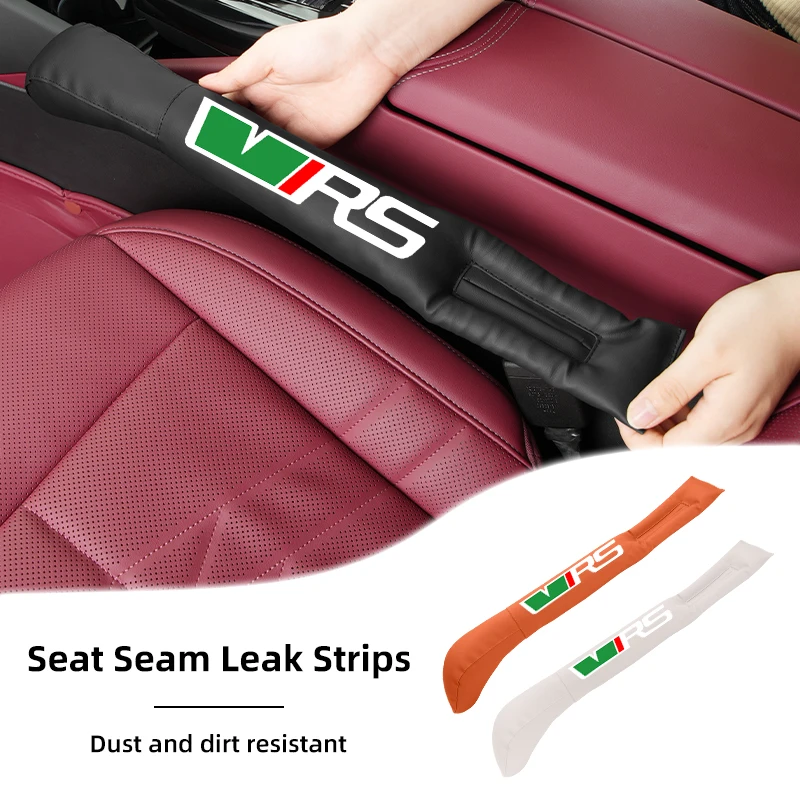Car Seat Gap Storage Box Seam Filler Strip Leak Plug Accessories For Skoda VRS S Kodiaq RO Kodiaq Elroq Kylaq Kamiq Enyaq