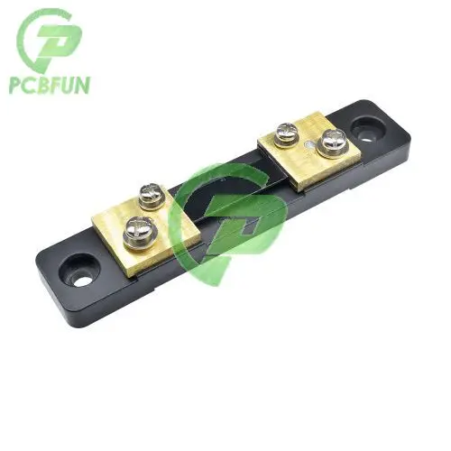 50A 75mV Amp Meter Ammeter Shunt Resistors Resistance for DC Current Measure Meter Voltage Current Tester Volt Detector  0-50A