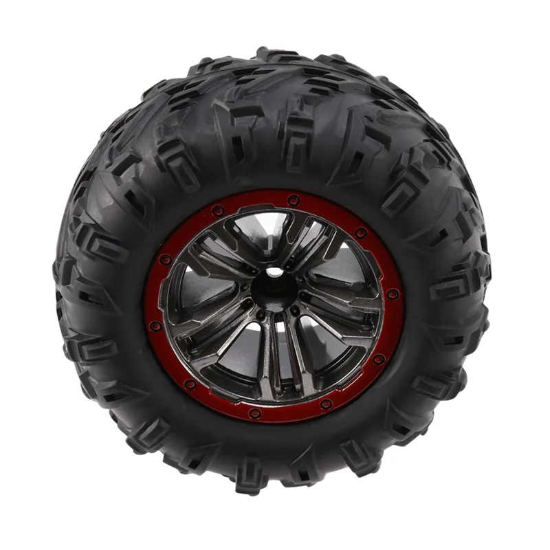 

4Pcs 105Mm Rubber Tire Big Wheel -ZJ02 For LAEGENDARY Legend 1/10 RC Car Spare Parts Accessories Kits