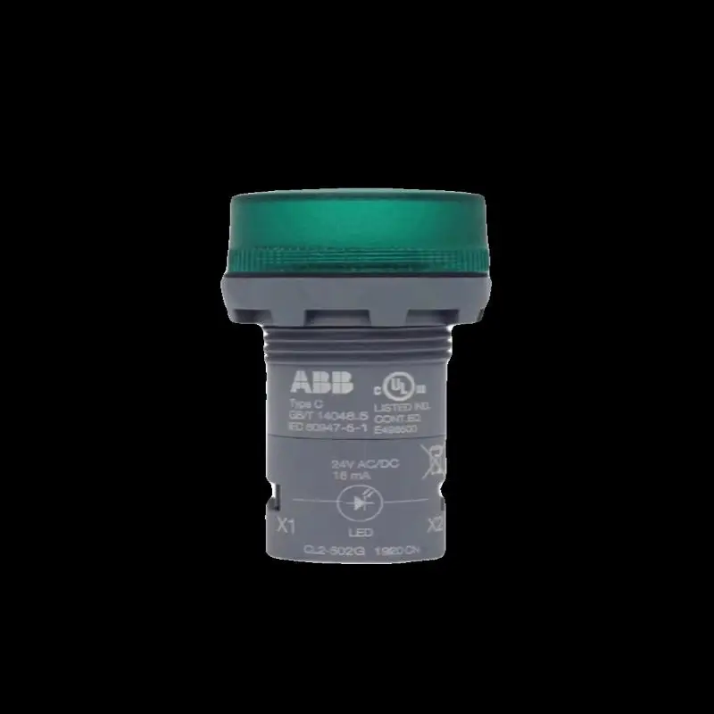 

ABB LED Signal Indication Light CL2-502R CL2-502G CL2-502C CL2-502Y High Visibility for Machine Dashboard