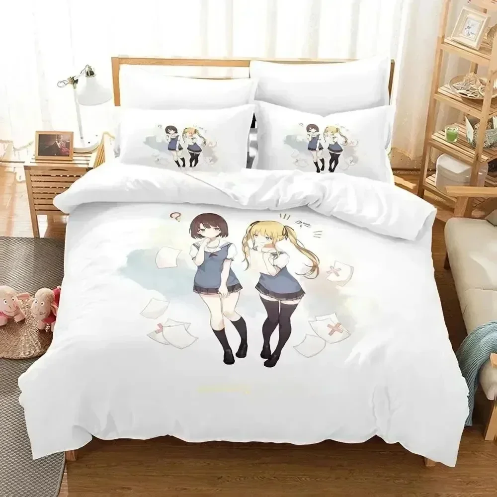 

Anime Saekano How to Raise a Boring Girlfriend 3D NEW Duvet Cover Pillowcase Bedding Set Adult Girl Bedroom Single Double Large
