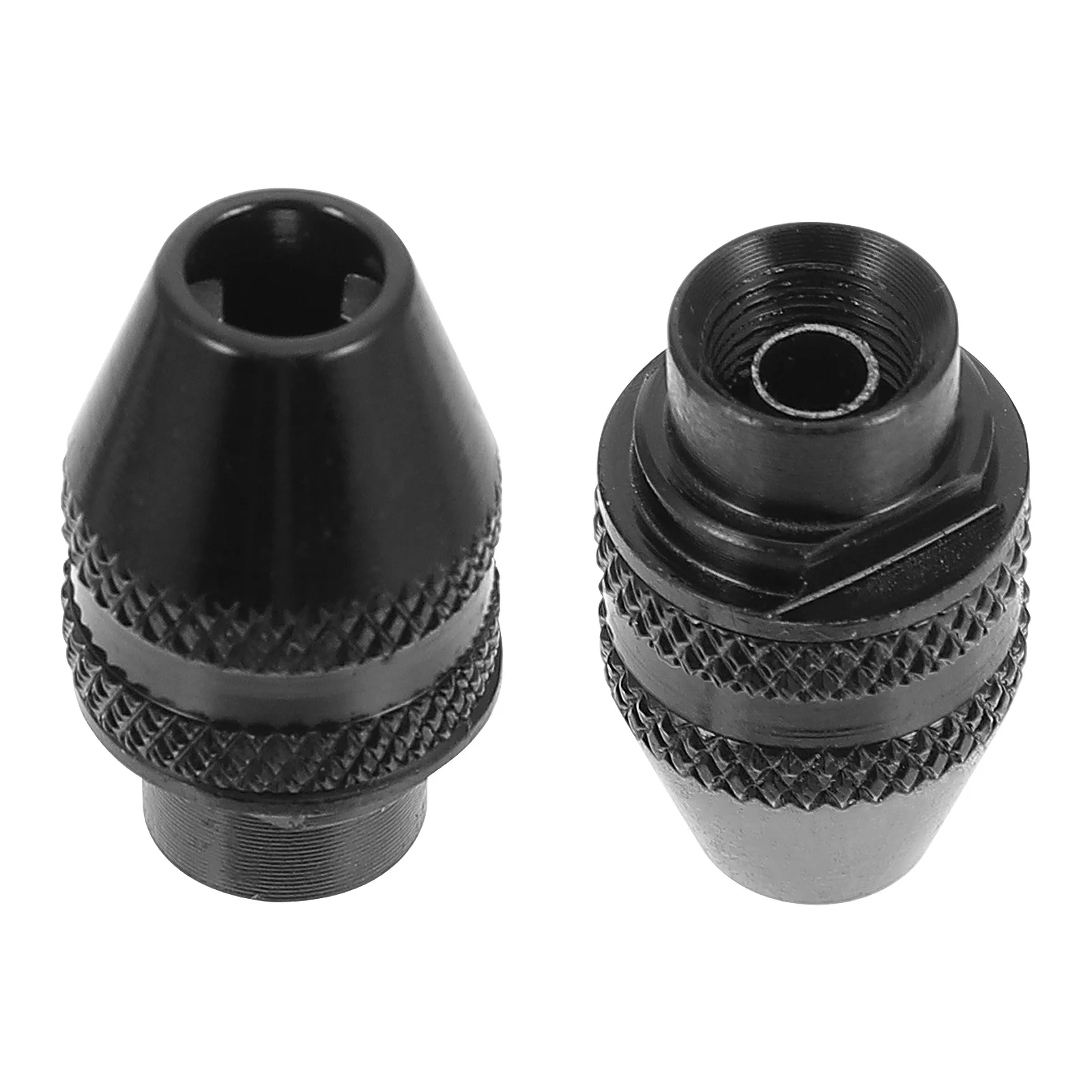 2 قطعة طاحونة كهربائية تشاك بدون مفتاح متعدد تشاك مدمج للمساحات الصغيرة ثلاثة أدوات تحويل أداة دوارة الفك #2