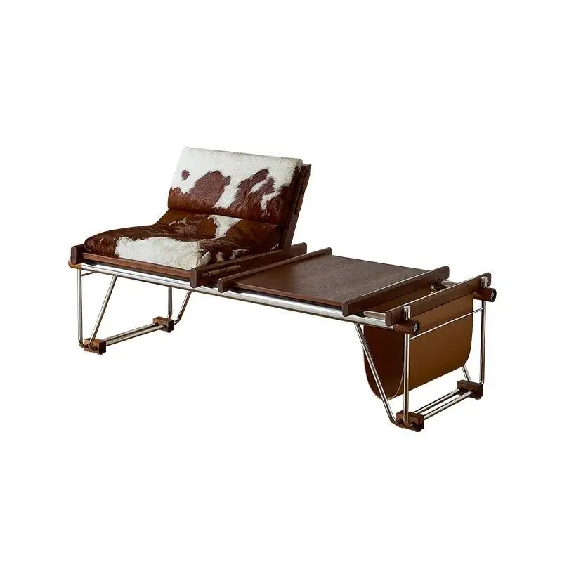 Divano letto singolo sedia per il tempo libero soggiorno balcone piccola camera da letto di design artistico antica