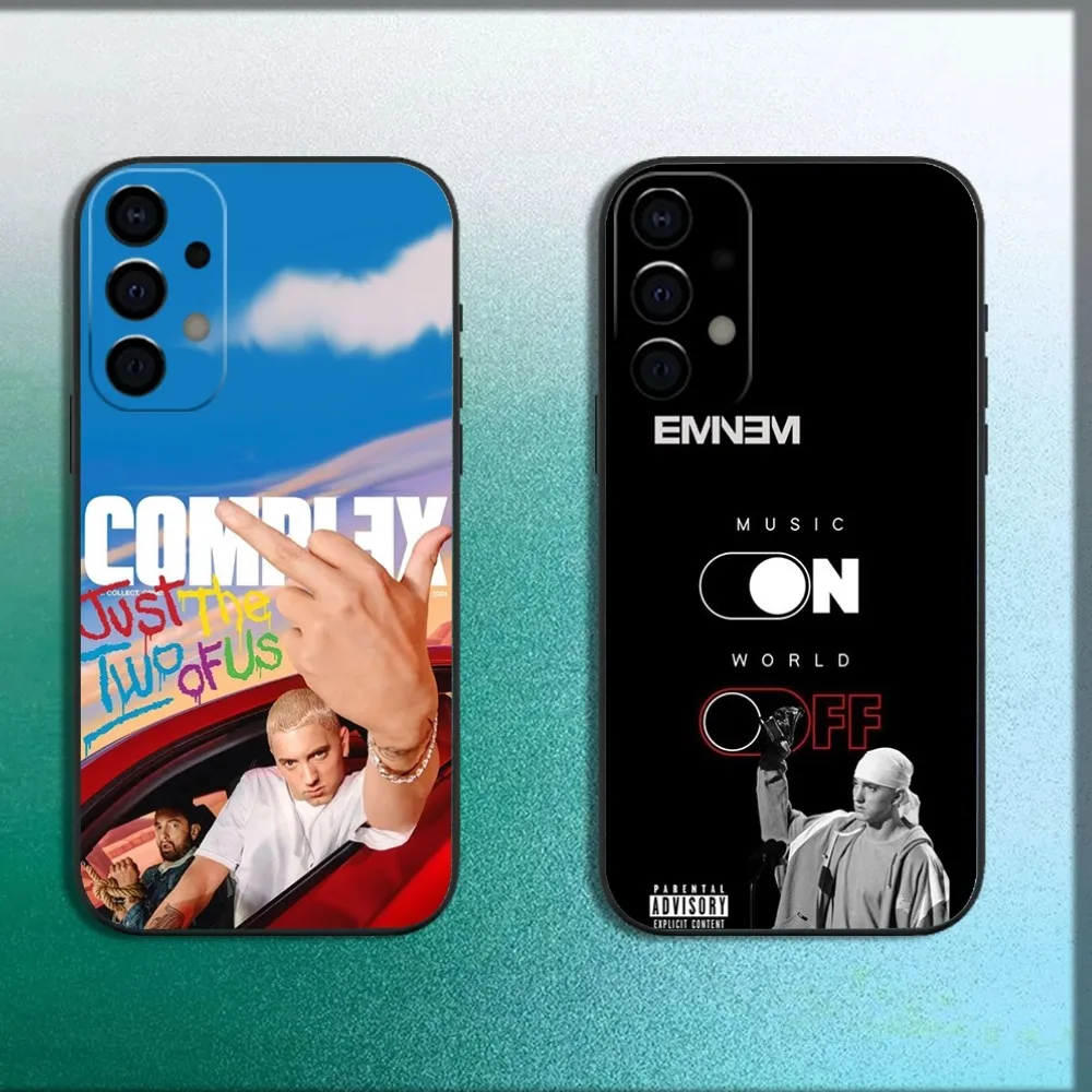 

Singer E-Eminem Phone Case For Samsung Galaxy A13,A21s,A22,A31,A32,A52,A53,A71,A80,A91 Soft Black Cover